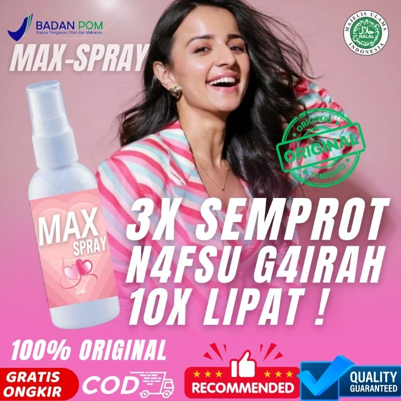 MAXSPRAY Premium Serum Herbal Bpom 100%