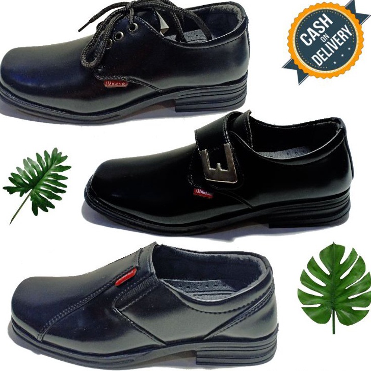 PELAYANAN CEPAT Sepatu Pantofel anak laki laki Pantofel Hitam anak laki laki Sepatu Pantopel anak la