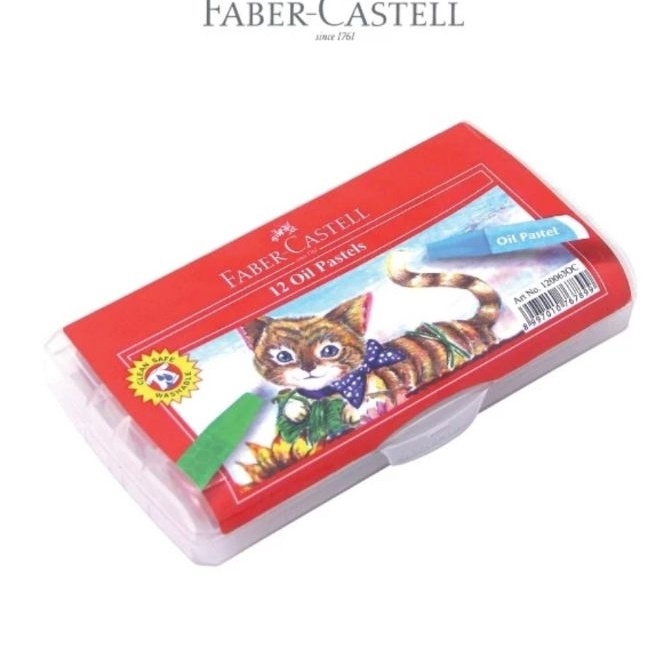 

KF7 Faber Castell Hexagonal Oil Pastel 12 Warna Crayon Faber Castell 12 Warna