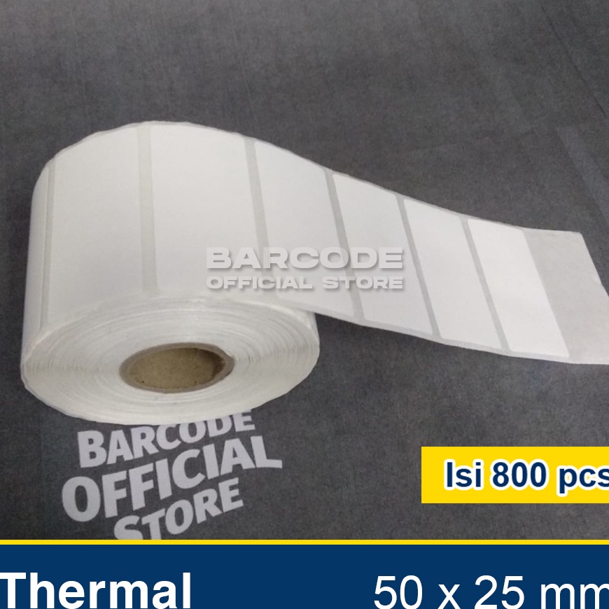

KF7 Label Printer Barcode Termal 5 x 25 5x25 mm 1 Isi 8Pcs