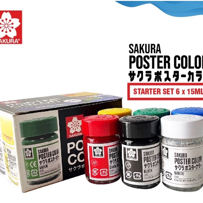 

Wow SAKURA POSTER SET 6X15ML STARTER SET