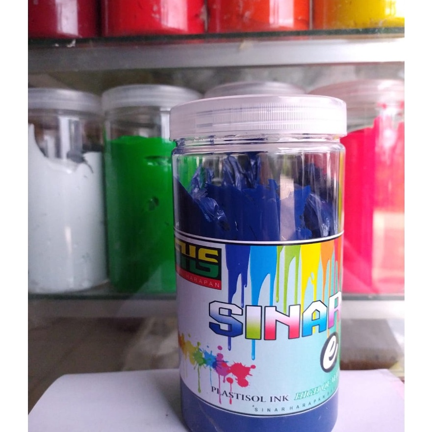 

Beli Tinta plastisol biru sinar harapan sablon