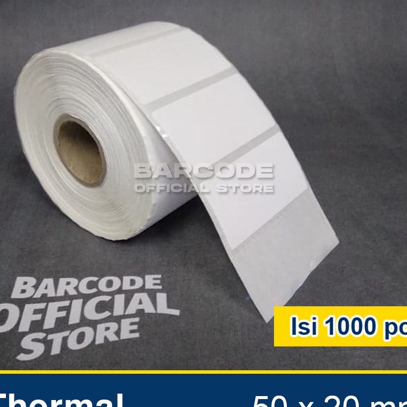 

Murah Label Thermal 5x2mm 5x2 5 x 2 mm 1 Kes Sticker Receipt Printer Barcode Xpinter