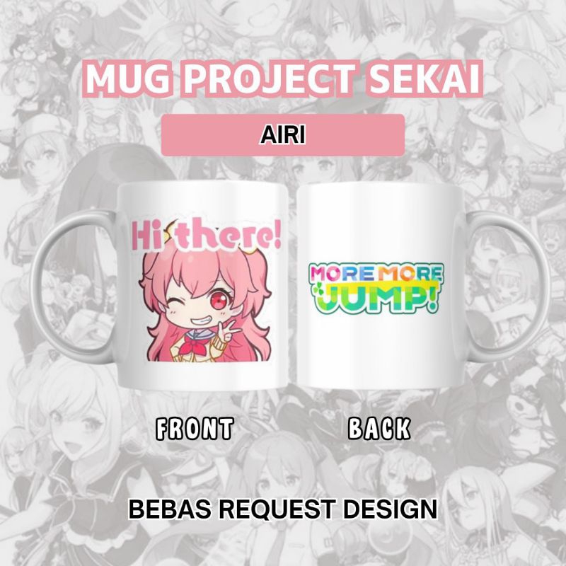 MUG PROJECT SEKAI MORE MORE JUMP | SHIZUKU | AIRI | HARUKA | MINORI