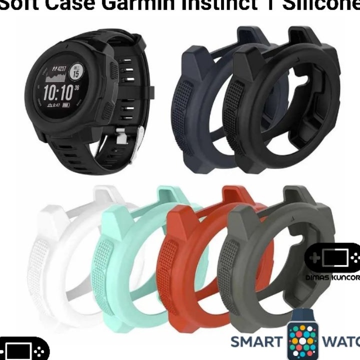 MURAH LEBAYYYY Soft Case Garmin Instinct 1 silicone silikon cover bumper solar tactical