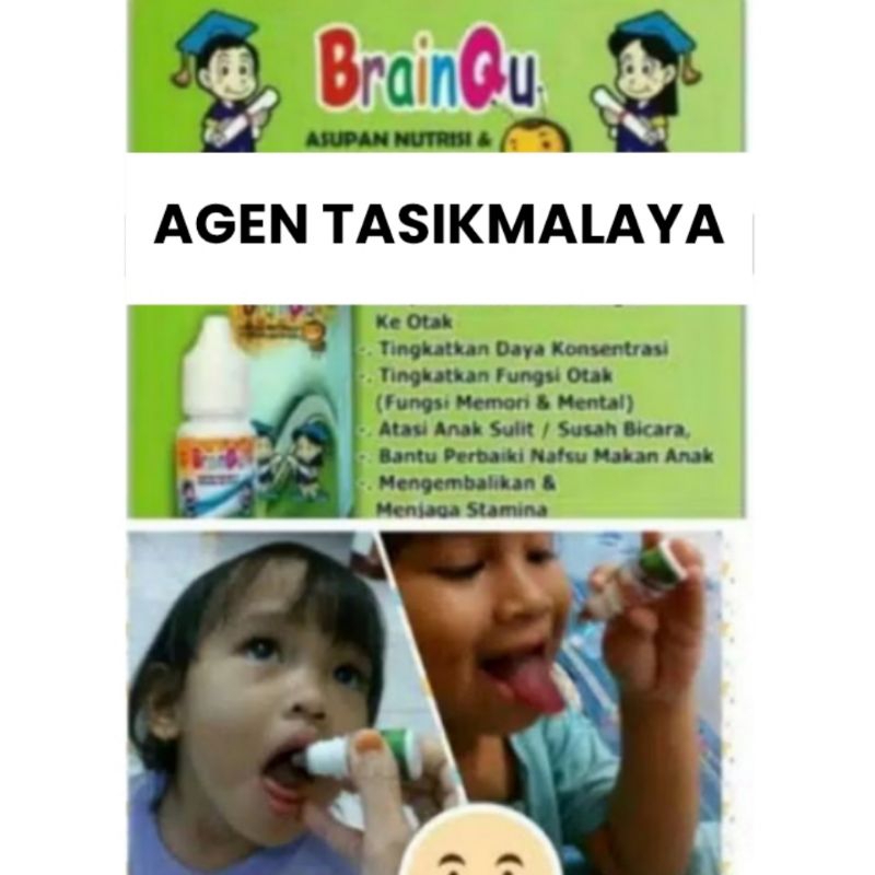 DIJAMIN ORIGINAL BRAINQU nutrisi otak anak Brain Quvit Brainquvit Brainqu Vit