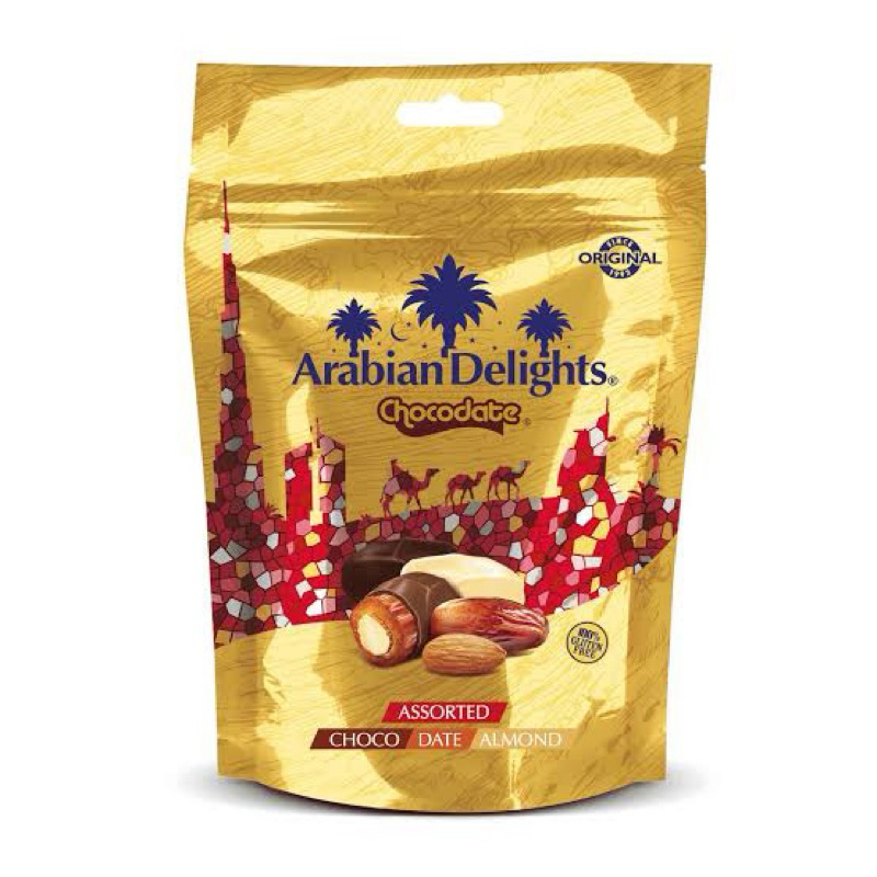 

COKLAT KURMA ALMOND ARABIAN DELIGHT + BONUS