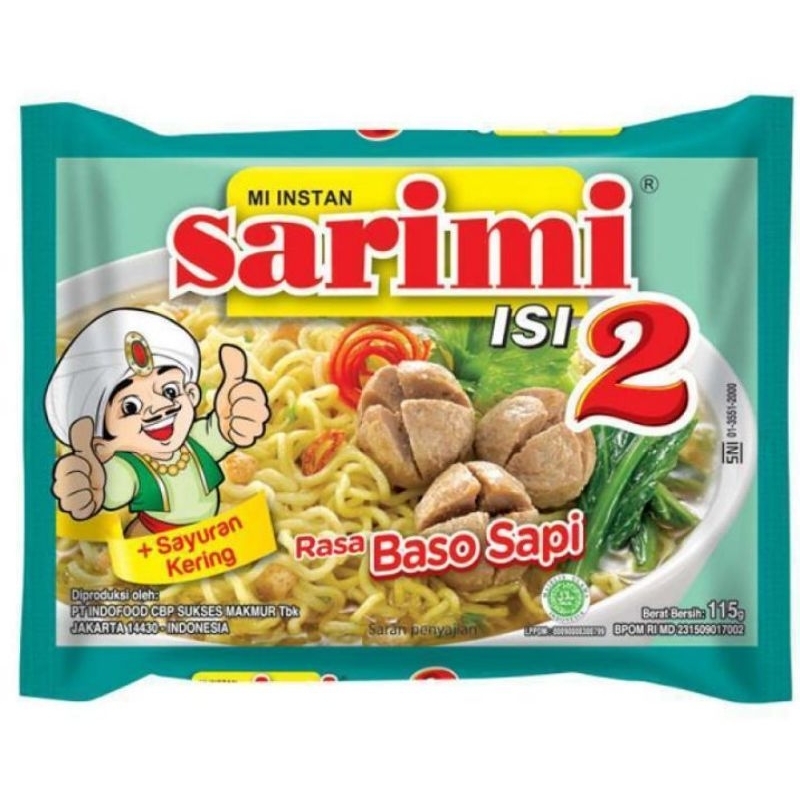 

Mie Kuah Sarimi Baso Sapi 126 gram