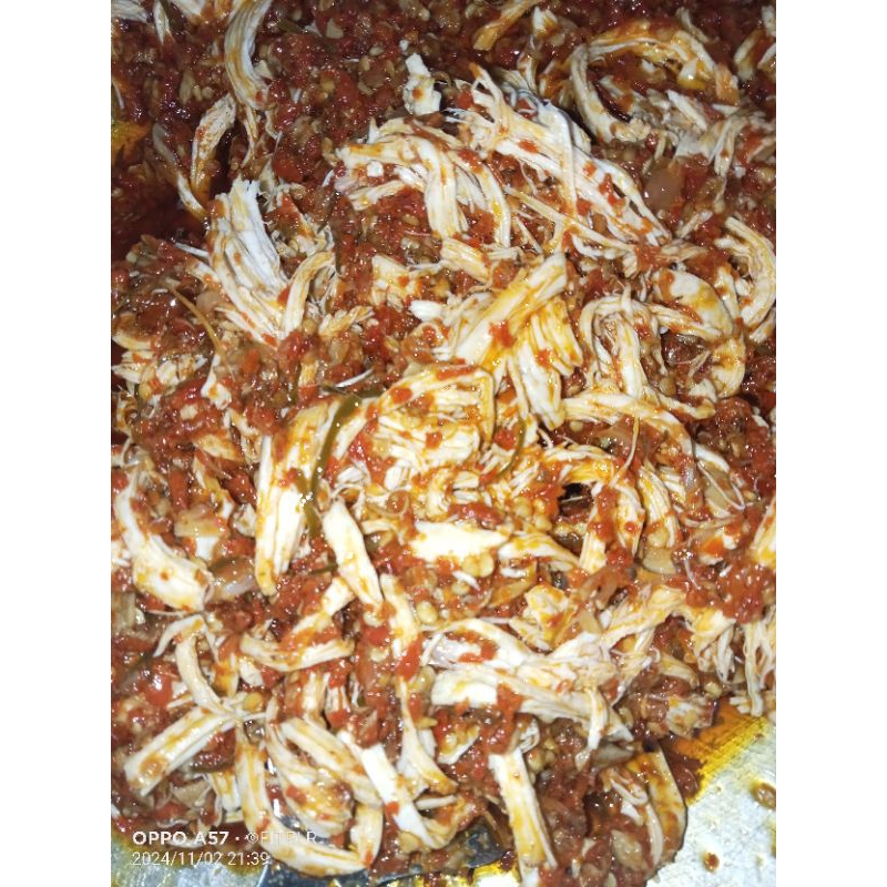 

Sambal Tuwir Umak Varian Ayam Suwir