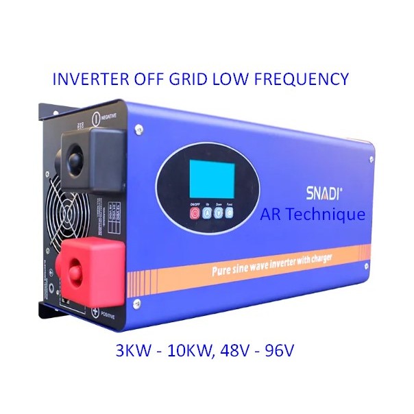 Inverter Hybrid Off Grid Pure Sine Wave LF UPS 1-10 KW 48-96 Volt