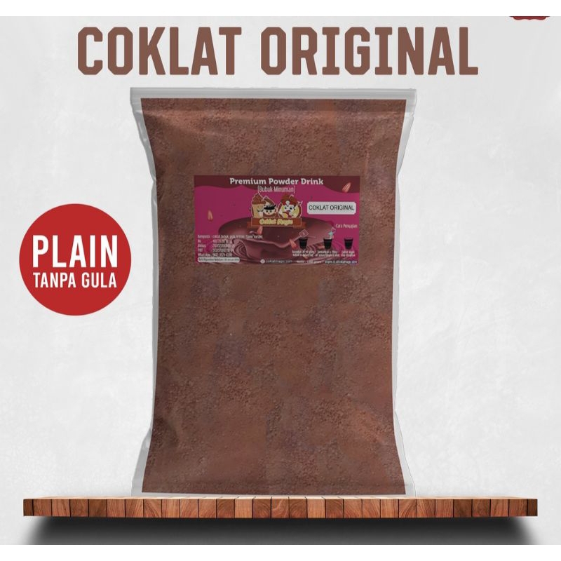 

Cokelat Bubuk Kemasan 100gram Murni Tanpa Gula / Chocolate Powder Pure / Premium Powder