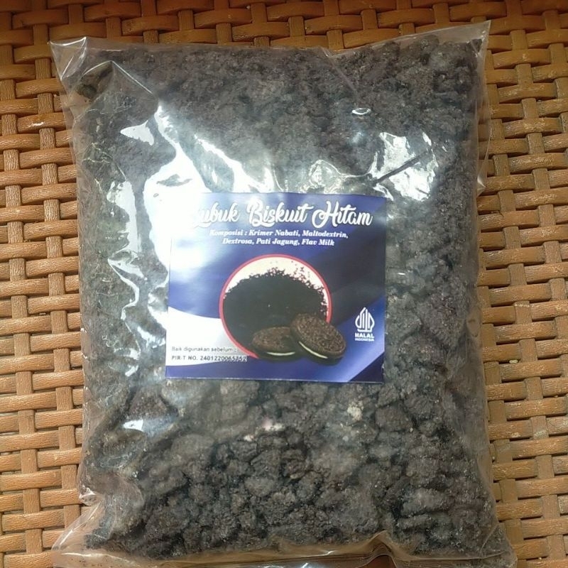 

cookies bubuk kasar 1kg,bubuk biskuit hitam