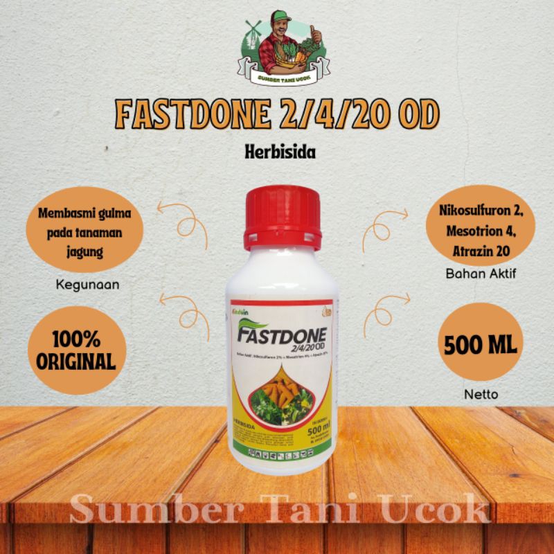 HERBISIDA || FASTDONE 2/4/20 OD 500 ML