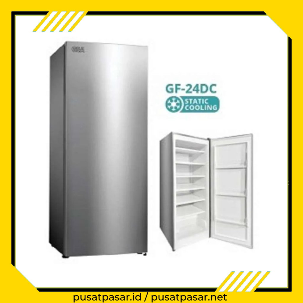 GEA Freezer 6 rak 1 pintu GF-24DC