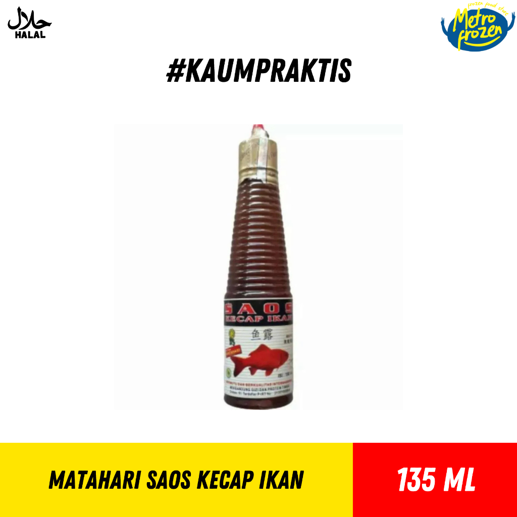 

MATAHARI Saos Kecap Ikan 135ml
