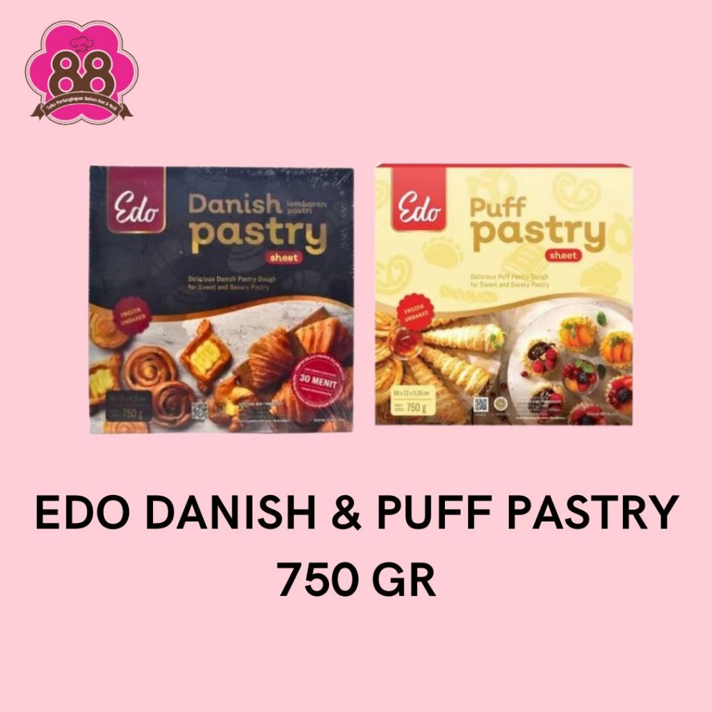 

EDO DANISH & PUFF PASTRY 750 GR