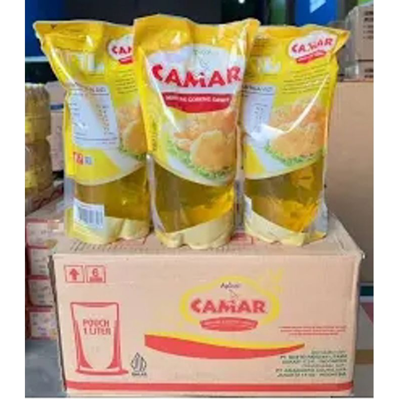 

minyak goreng camar @1liter/dus isi 12