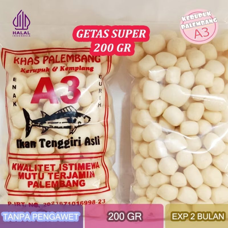 

Getas Bangka Super Kerupuk Bangka Super 200GR