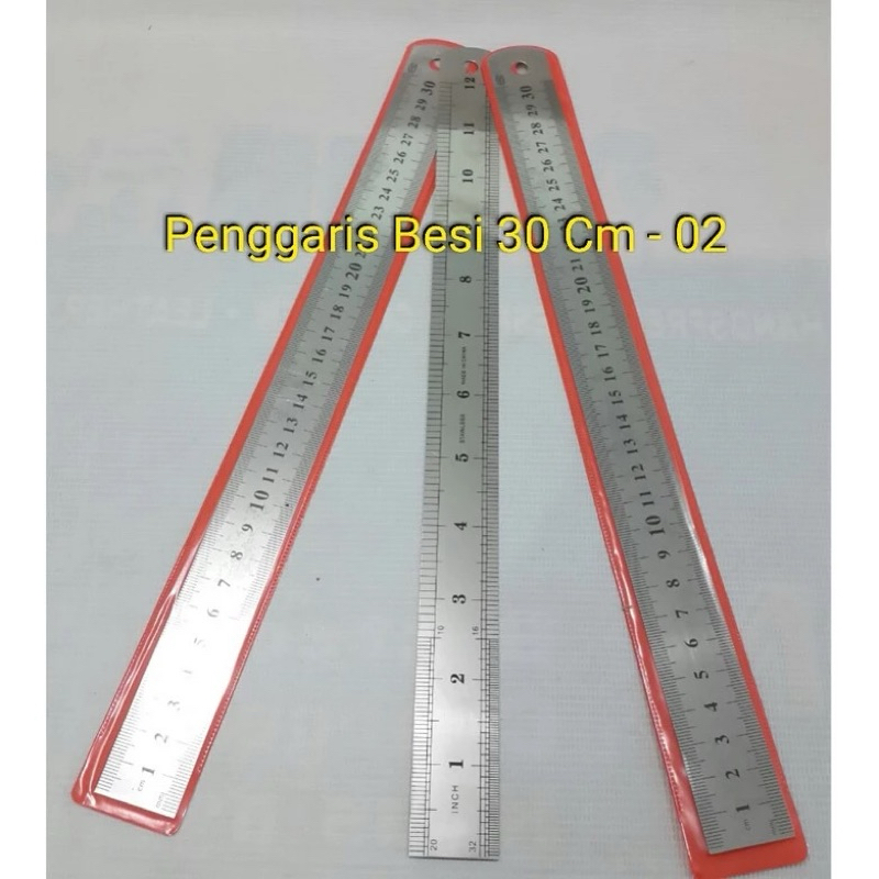

Penggaris Besi 30 cm Stainless