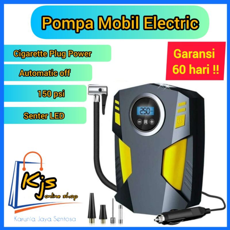 Pompa mobil electrik portable car pump elektrik pompa portable