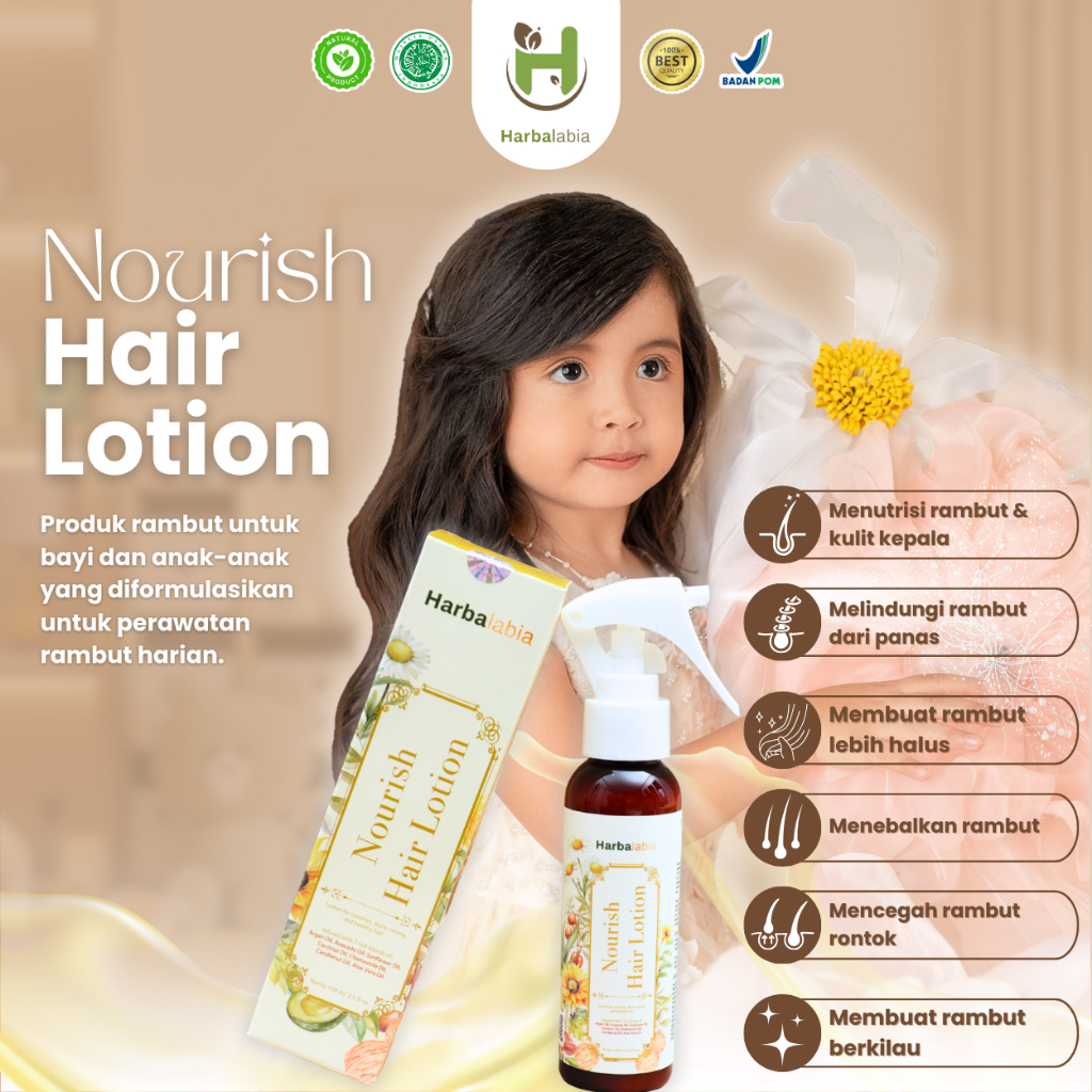 NOURISH HAIR LOTION - Baby Hair Lotion
