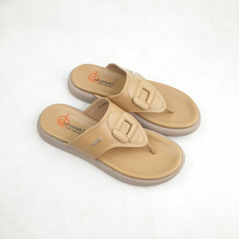 ISM - Sandal Flat Simple Wanita Donatello/RI.61321 - Sandal Flat Simple Ringan Wanita
