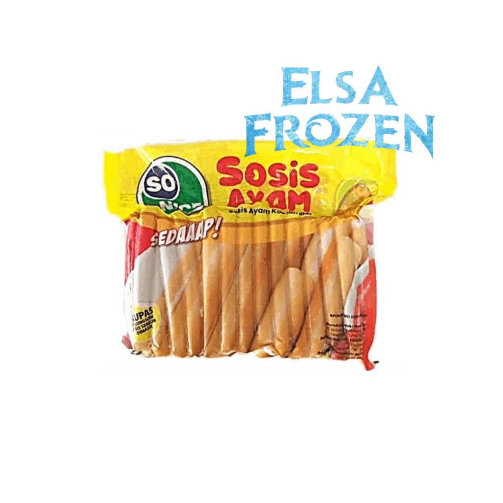 

SO NICE SOSIS AYAM SEDAP 1KG / SOSIS AYAM FROZEN FOOD