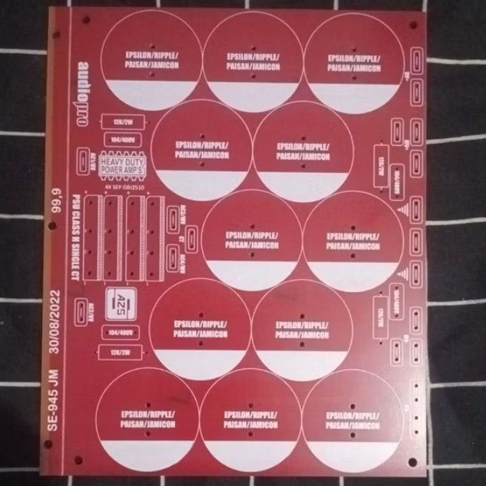 PCB PSU Class H 12 Elco Single CT