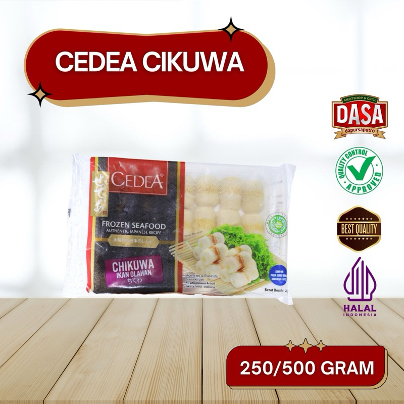 

Cedea chikuwa cikuwa ikan olahan 200gr 500gr 1kg