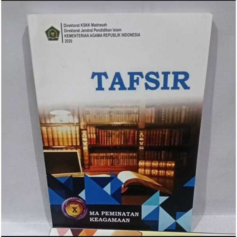 Buku TAFSIR Kelas 10 Peminatan Madrasah Aliyah - KEMENAG