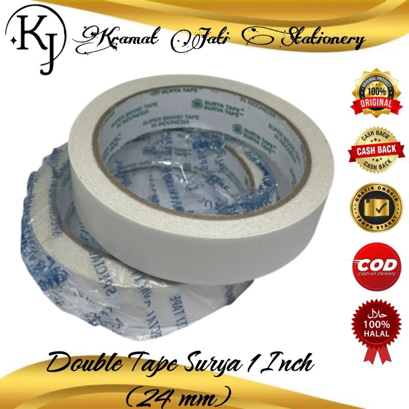 

Double Tape 1 Inch [24 mm] (1 Pcs)