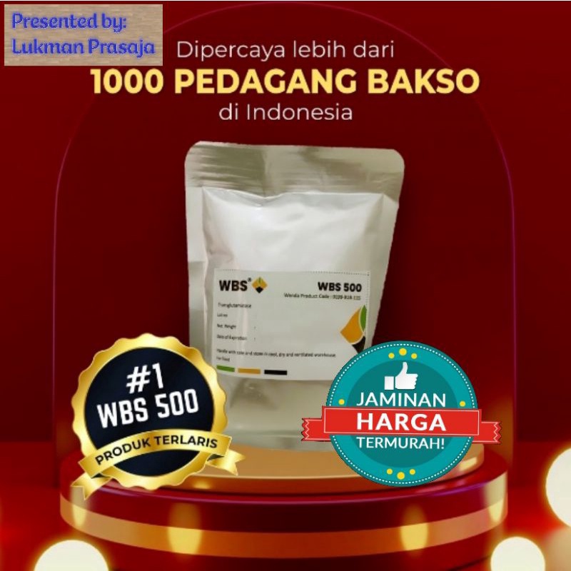 

Gratis 1gr WBS 5 Bikin Kress Perenyah Bakso Terbaik
