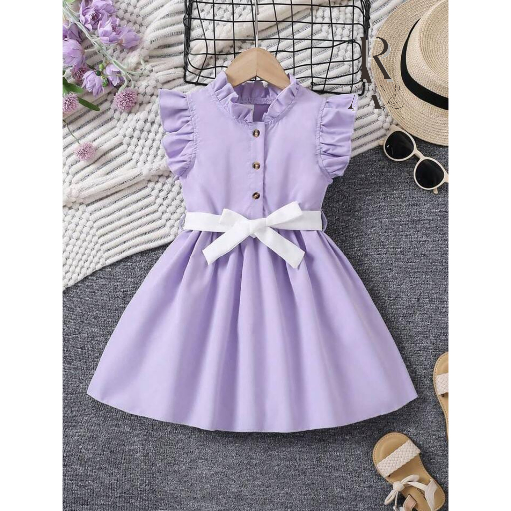 RINA Dress Anak Perempuan / Atasan Baju Anak Perempuan Kekinian Usia 2-9 Tahun