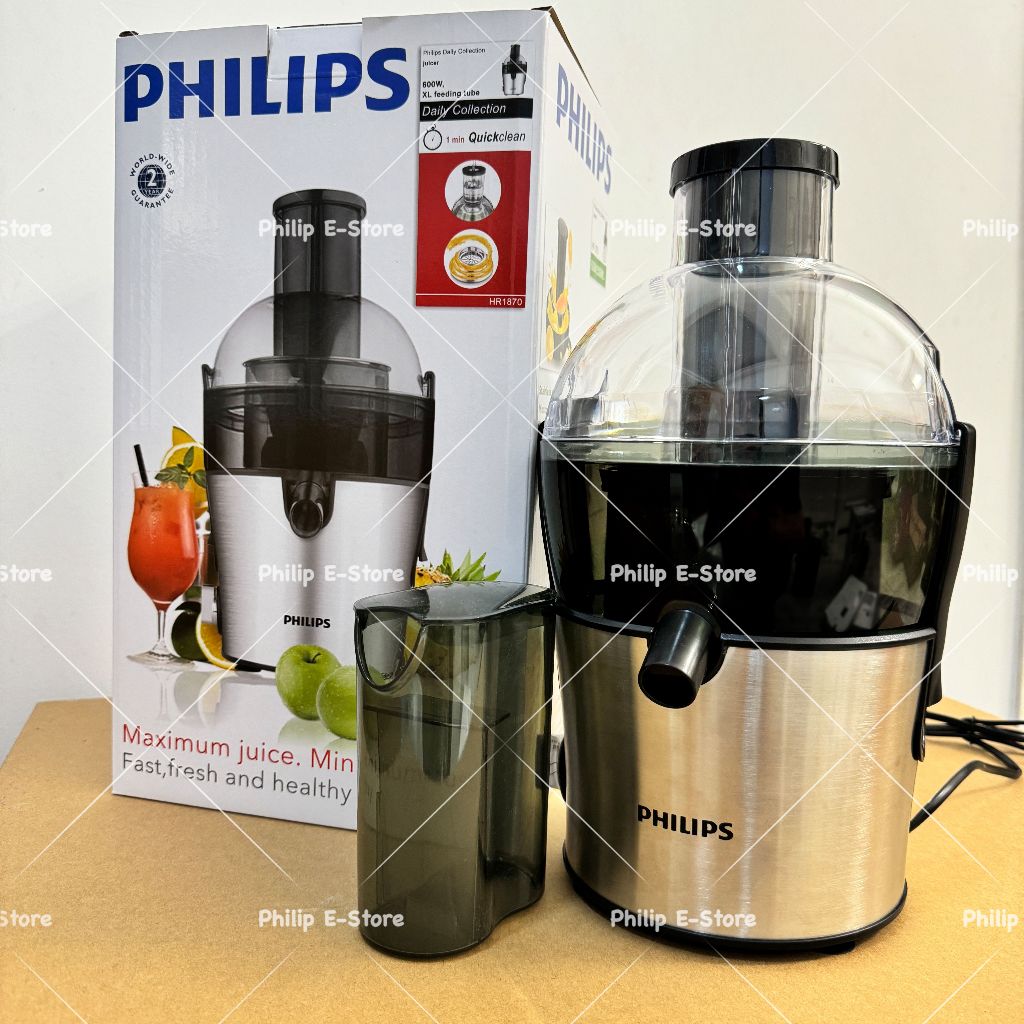 Philips HR1870|70 Juicer Extractor Viva - Ekstraksi Jus Lebih Baik