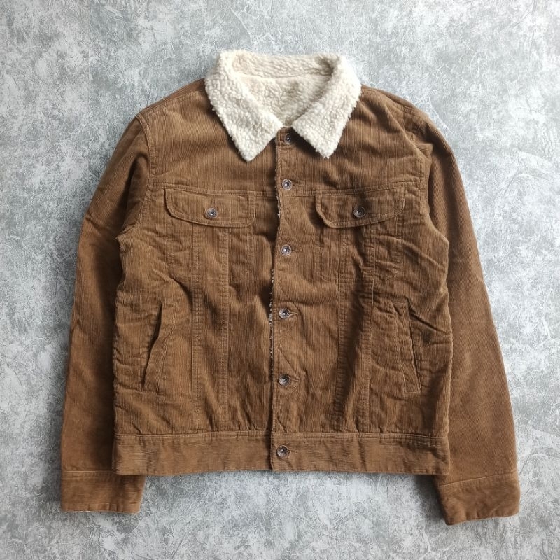Trucker Corduroy GU Uniqlo