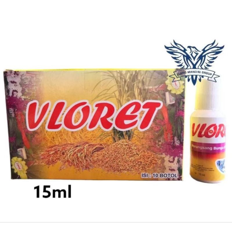 Vloret 15ml Nutrisi Perangsang Bunga dan Buah Mangga Apel Durian Kelengkeng Melon, dll Arena Hormon