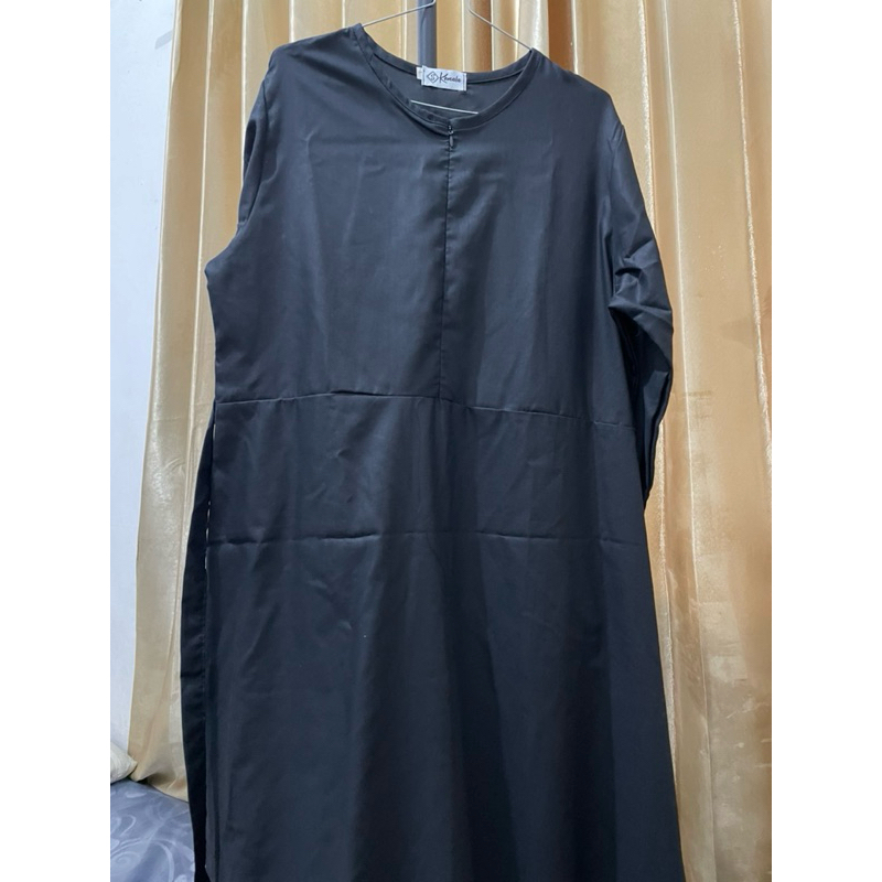 jubah hitam || preloved