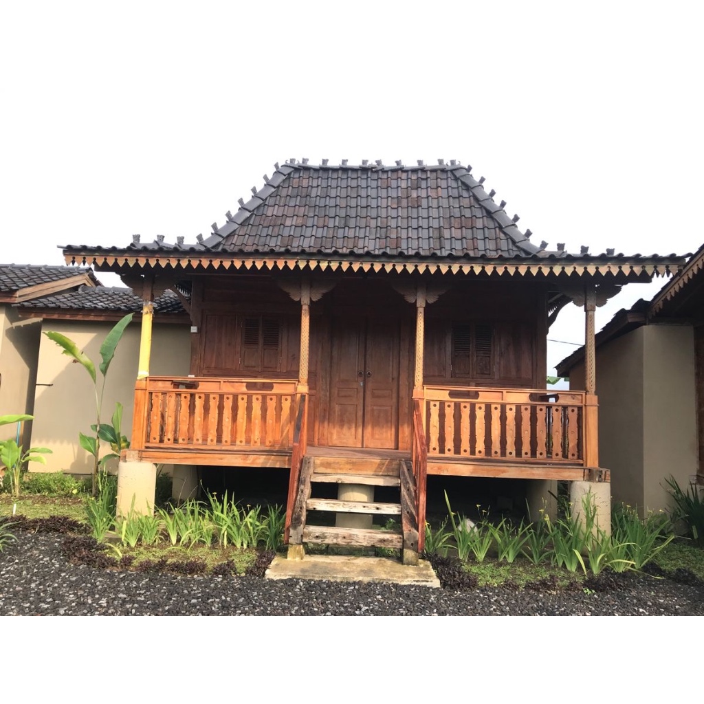 rumah joglo jawa minimalis kayu jati