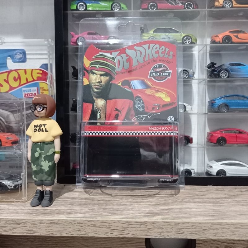 Custom Card Mazda RX-7 Orange Julius Fast & Furious RLC Hot Wheels