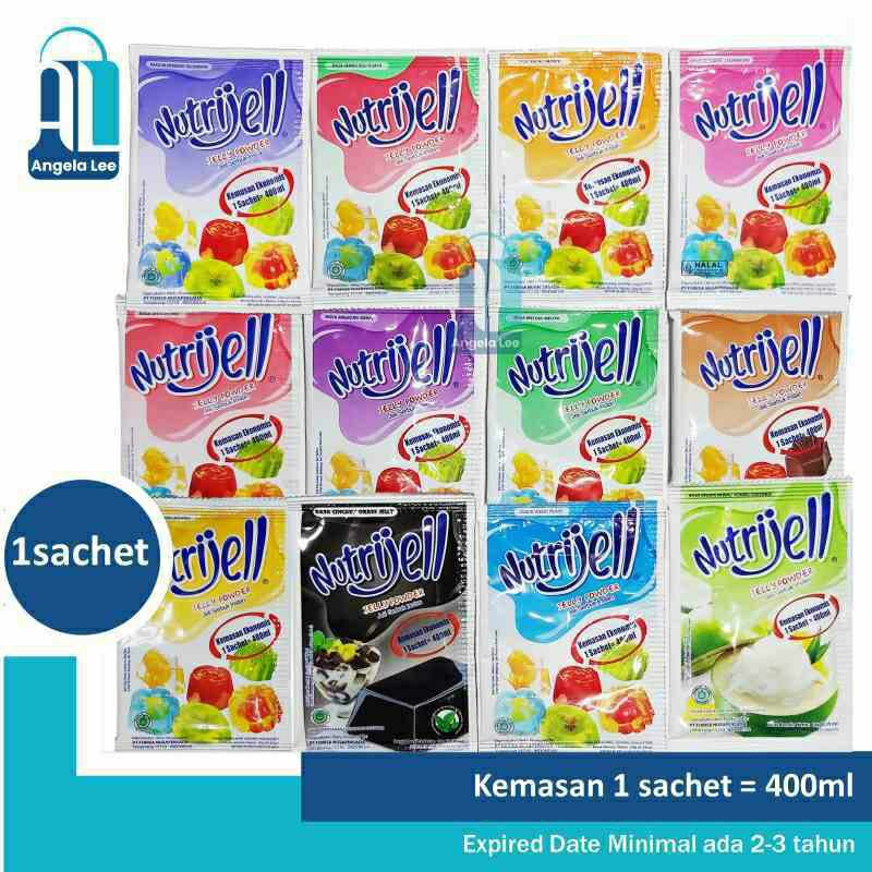 

NUTRI JELL POWDER KEMASAN SACHET 400 ML