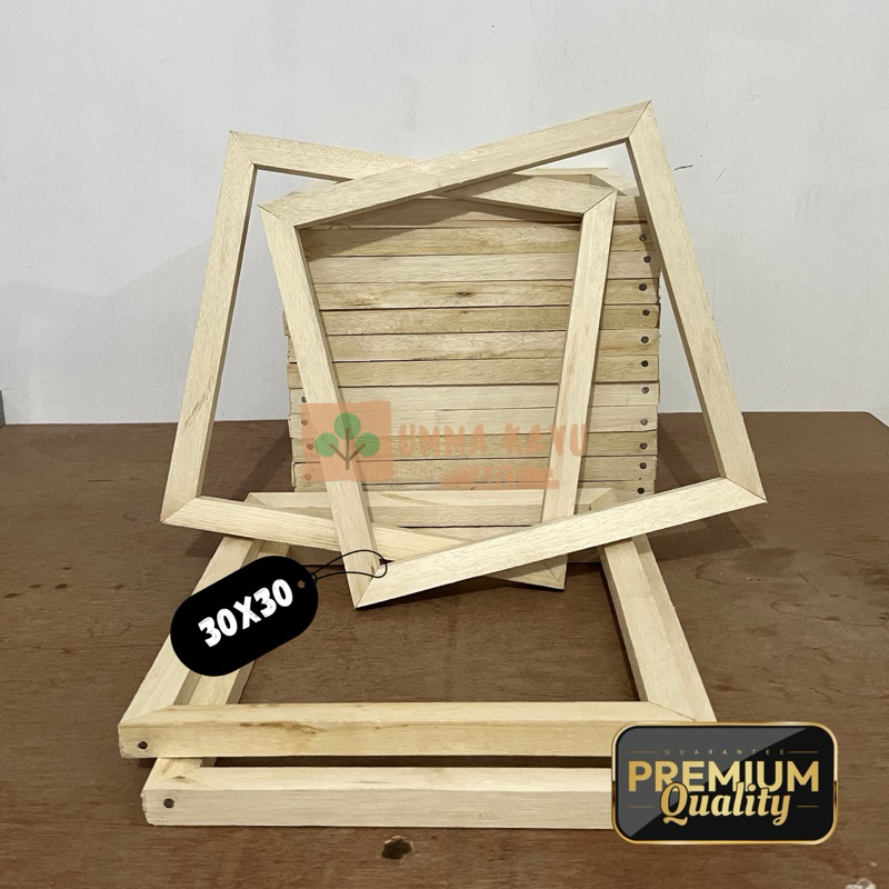 

Kayu Spanram 30x30 cm Frame Kanvas Lukis Berkualitas