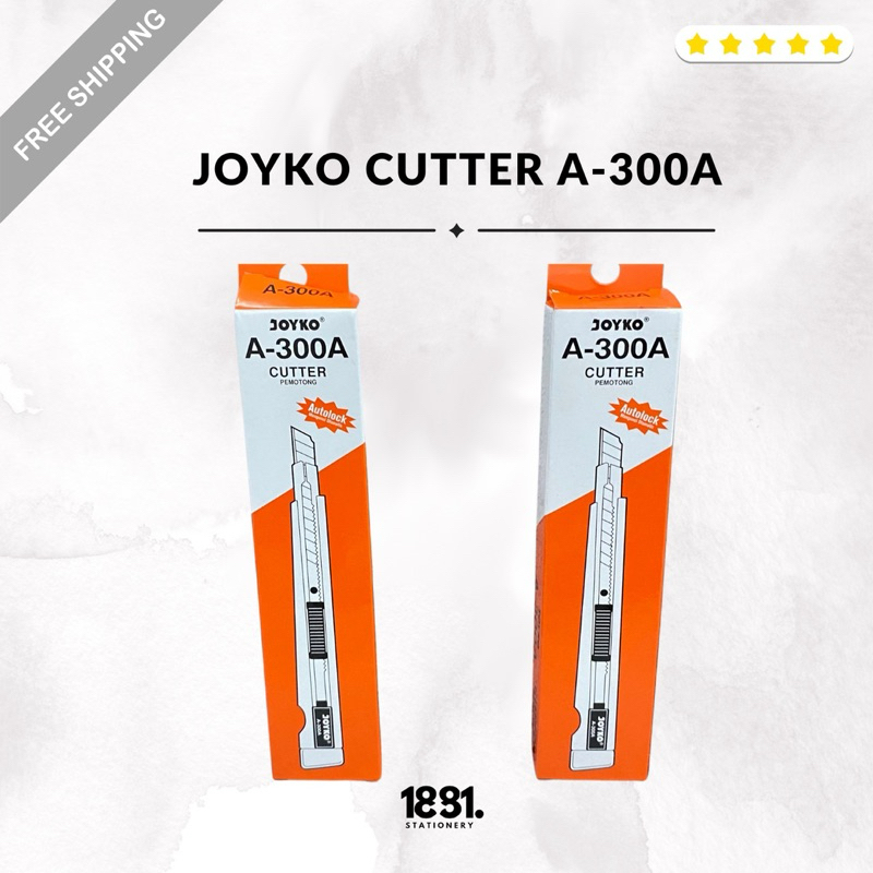 

Cutter Pemotong Joyko A-300A Cutter | Pemotong Joyko A-300A Kater 1 Pcs