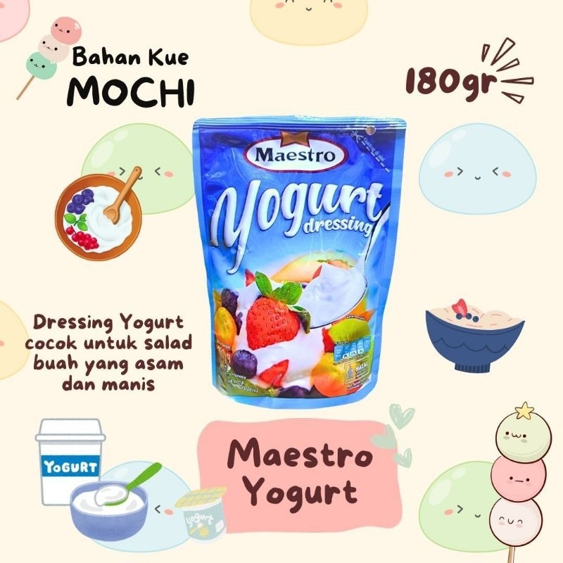 

MAESTRO Yogurt Dressing 180gr