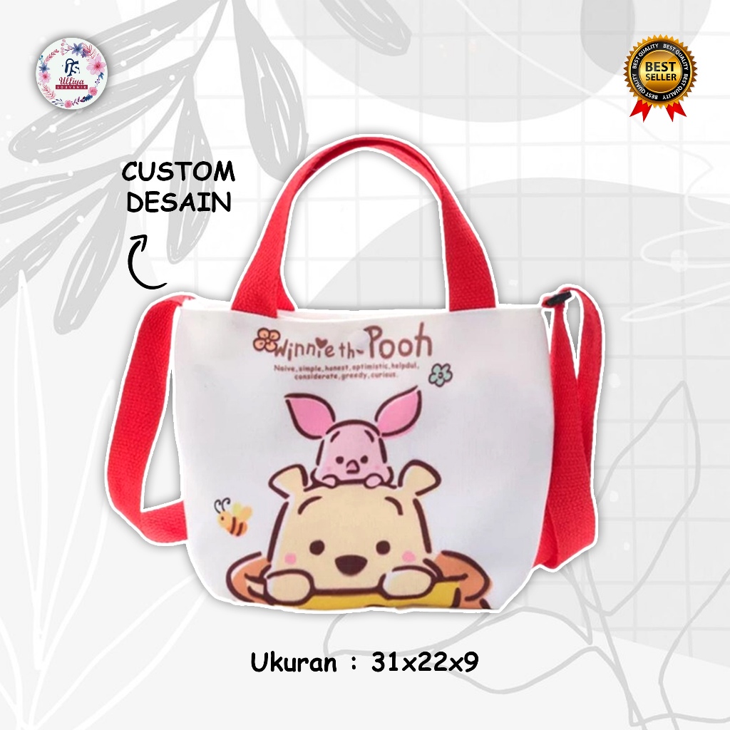 

MODEL TENTENG SELEMPANG Tas Ultah Murah Di Bawah 10 Ribuan Tema Winnie The Pooh Dan Bisa Custom Tema Cewek Cowok, Foto, Nama