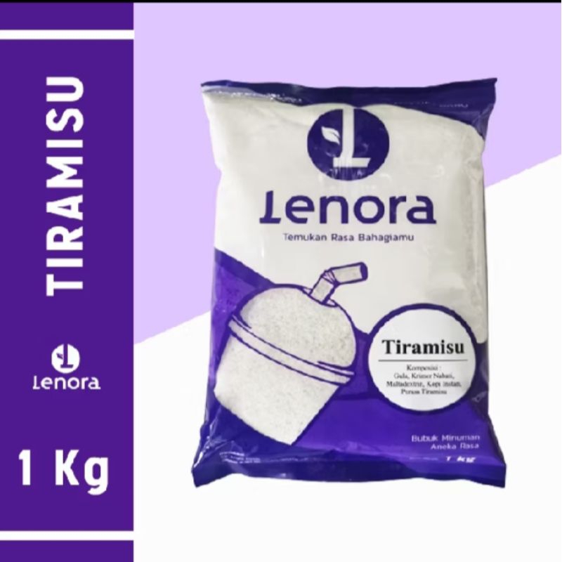 

LENORA Bubuk minuman Tiramisu/Serbuk minuman/powder drink rasa Tiramisu