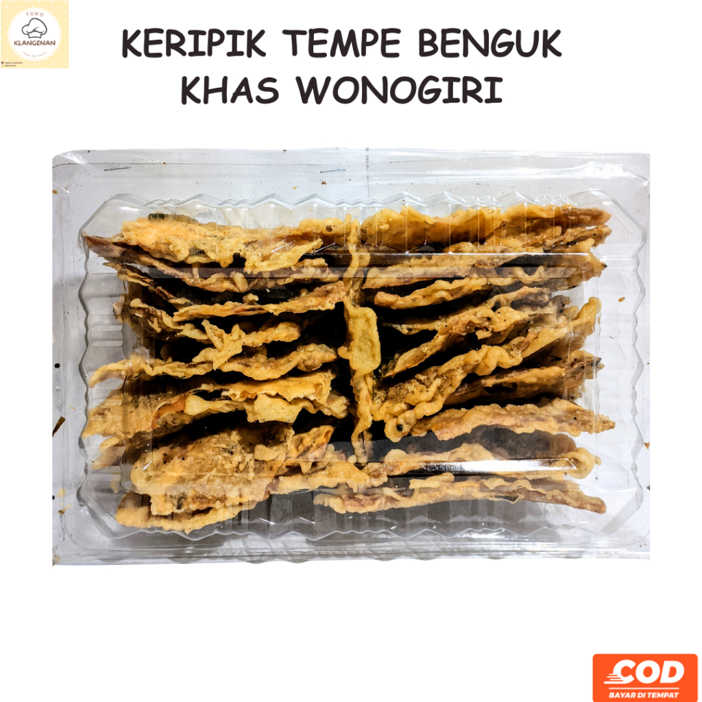 

Keripik Tempe Benguk Kemasan 250 Gram Oleh Oleh Khas Wonogiri