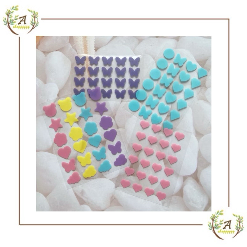 acne patch stiker jerawat colorful hydrocolloid acne pimple patch 36 pcs