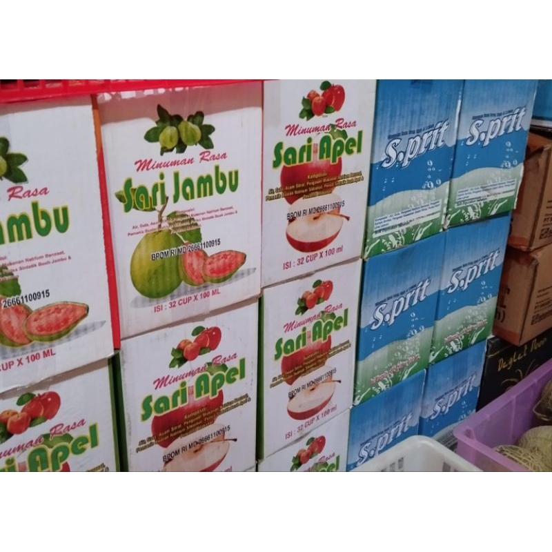 

Minuman Sari Apel, Sari Jambu, S.prit