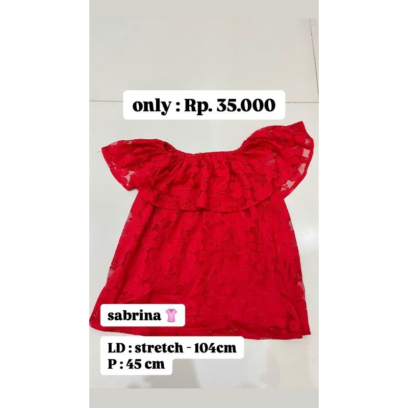 PRELOVED DRESS SABRINA