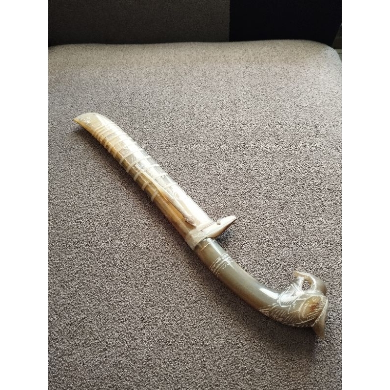 GOCIL UKIRAN BURUNG GARUDA (Full tanduk bule)